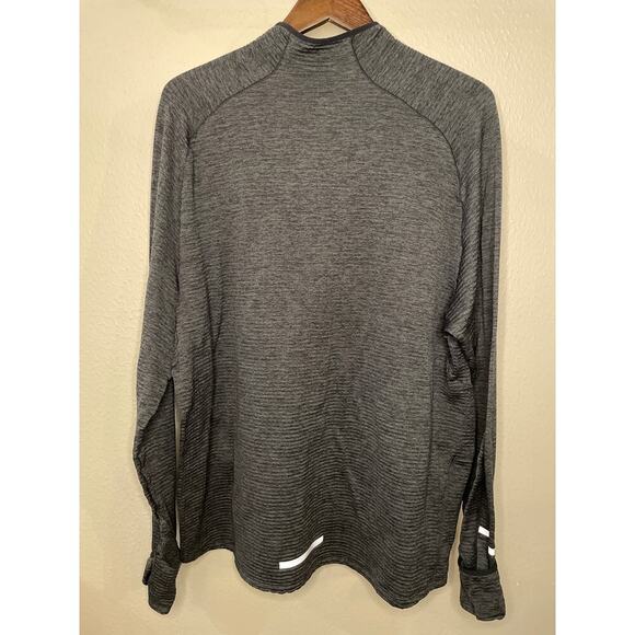 Nike Men’s Dri-Fit Element Reflective 1/2 Zip Dark Grey Pullover Size XXL - Picture 4 of 6